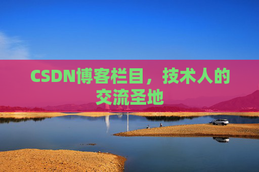CSDN博客栏目，技术人的交流圣地
